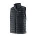 M's Down Sweater Vest Black